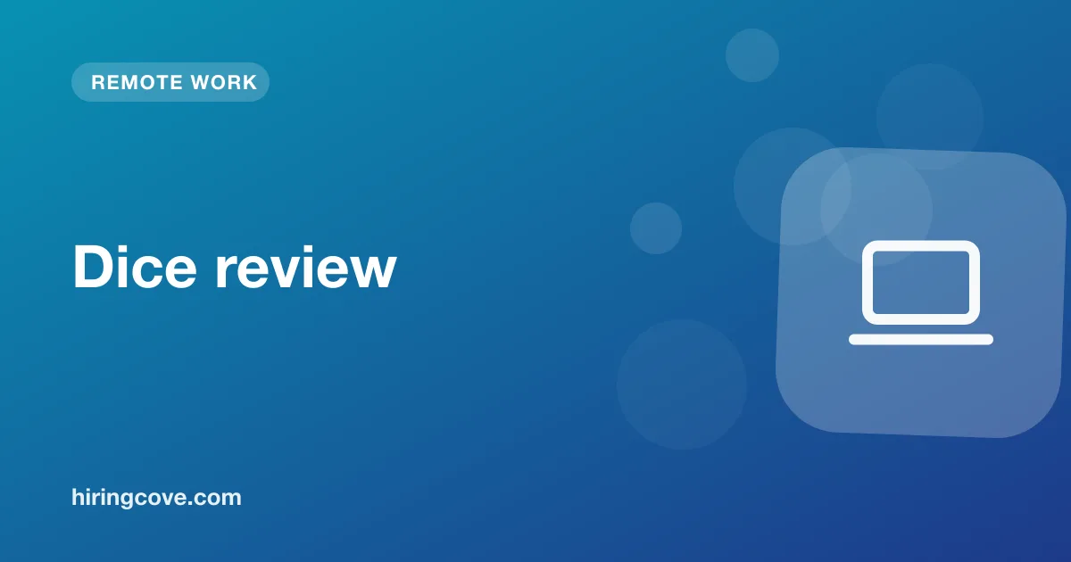 Dice job board review: tech jobs, contract roles and profile tips